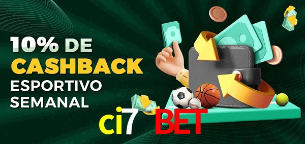 10% de bônus de cashback na ci7 bet